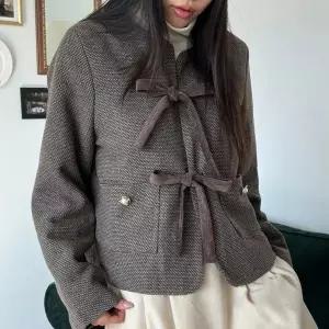 [하프클럽/]빅사이즈아우터 T485L512 레이디헤이리본자켓 LT