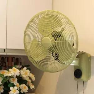 벽걸이형 선풍기 용 벽걸이선풍기 레트로 복고 민트