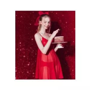 비너스 솔브(정상)홀리데이무드 디테일이 살아있는 화려한 풀슬립/SFSD455_US1117707