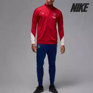[나이키][세일] 나이키 조던 세트 HJ2168-660 남성 PSG 스트라이크 포스 조던 축구 니트 트랙수트
