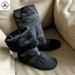 [애슬릿][애슬릿]패딩 부츠 롱 기모 안감 여성 겨울 버클 발 편한 방한