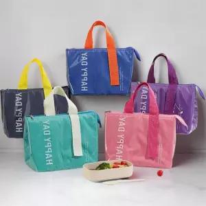 여성용 피크닉 방수 PVC 옥스포드 투명 보온보냉백