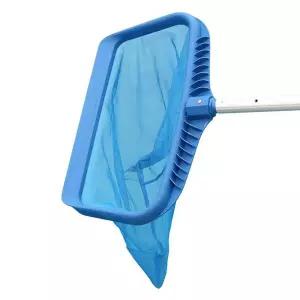 어망 뜰채 수영장 플라스틱 채반 풀장 그물 부유물 장대