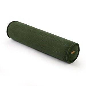 아일루티 바디 베개 u2013 코듀로이 롱 라운드 볼스터 침대용 베개, 사이드 슬 및 휴식을 위한 완벽한 지원이 포함된 포옹 39 x 7.87 인치, 아보카도 그린