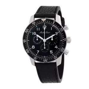 H1968N Mathey-Tissot 티쏘 메티티솟 1968 크로노그래프 오토매틱 블랙 다이얼 남성용 시계