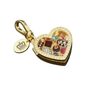 에나멜 초콜릿 상자 열쇠고리 오픈 가능한 디자인의 보석 하트 로켓 펜던트 열쇠고리 그녀를 위한 달콤한 선물
