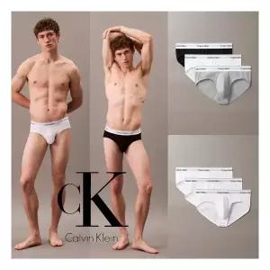 매장정품 캘빈클라인 캘빈 클라인 NB3962 남자 아이콘 코튼 스트레치 힙 브리프 3팩 삼각 팬티 1590133