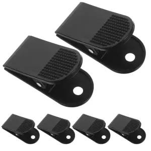 6개입 러닝머신 비상 정지 키 클립 범용 교체용 코드 클램프 홈 짐 피트니스 장비용