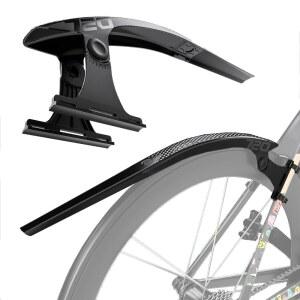 BEOPT PC 조절 가능한 범용 로드 바이크 펜더 멜론 자갈 산악 바이크용 자전거 머드 가드 세트 후면 전면 길이 67인치 최대 700cx38mm 타이어 13 4인치