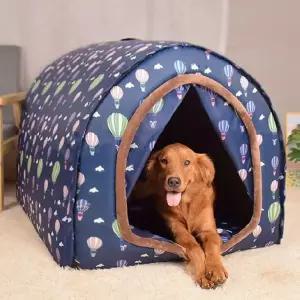 애완견 난방텐트 대형견 하우스 애견 따뜻한 커튼