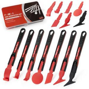 EHDIS 마이크로 프로 랩 스틱 플라스틱 손잡이 터킹 스퀴지 탄소 섬유 필름 엣지 자동차 비닐 PPF 도구 다