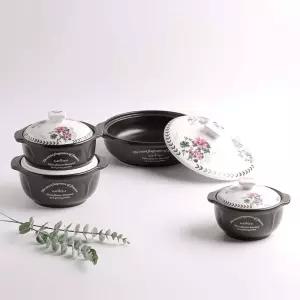 계란 된장 전골 전기레인지 도자기 뚝배기 냄비/세라믹/내열/직화/삼계탕/된장찌개/찌개/무균열뚝배기/세트