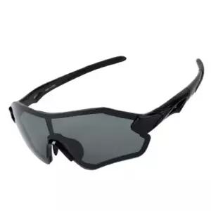 오클랜즈 자외선 차단 시력보호 프리미엄 스포츠 선글라스_블랙 프레임+블랙 편광렌즈