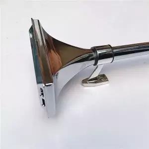 에어혼 화물차 크락션 자동차 트럭 전자 제어 에어 호른 24v 슈퍼 시끄러운 12V 헤비베이스 합금 긴 튜브