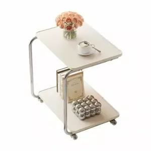 미니 카페 티테이블 보조 테이블 인테리어 홈카페 흰색 협탁