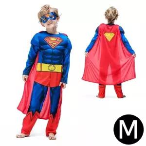고급형 슈퍼맨 할로윈 의상 M 남성 코스튬 복장 22 한중 스타일 (WFJ4R37)