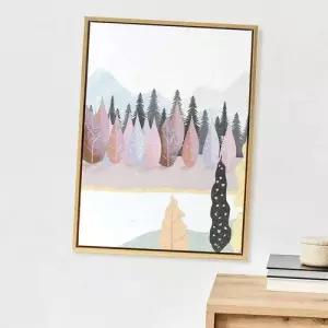 액자 일러스트 캔버스 풍경B 30x40cm 북유럽