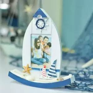 원목어닝선반 벽장식 인테리어선반 요트 액자