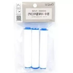 샤워기 물 필터 리필 3개입 수도관 여과 샤워 교체용 (WFJ4JIF)