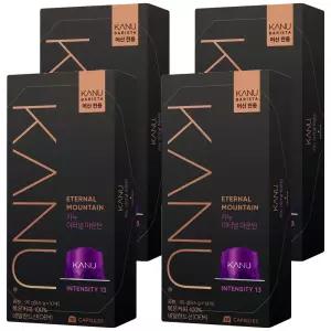 카누 바리스타 호텔 홈카페 데일리 머신 전용 캡슐 이터널마운틴 9.5g 10개입 4개