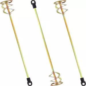 드릴용 Lasnten 3개 페인트 믹서 1~5갤런 버킷 교반기 청소하기 쉬움 16.9인치 혼합 패들 및 2.36인치