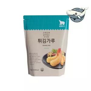 바삭한 튀김코팅가루 1kg 다용도 요리 재료 식재료 식자재 옷 야채 생선 밀가루 가공식품 곰표 식당재료