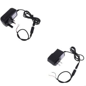 [호환품]AC-DC 1.5V1A 2 와이어 케이블 전원 어댑터 AA LR6 LR03 배터리 제거기 1x 교체