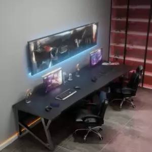 노케이 2인용컴퓨터책상 2인용 1인용 게이밍 1800