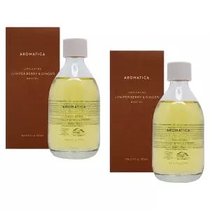 AROMATICA 아로마티카 서큘레이팅 바디오일 주니퍼베리 & 진저 100ml 2개_