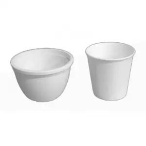 에코 플라스틱 항아리 원형 하양 1호 10개 분갈이 다육이 플분 야생화 화분