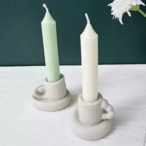빈티지 호롱볼 촛불 캔들 받침대 세라믹 촛대 1+1 (WFJ5QG9)