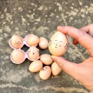 가짜 계란 달걀 모형 인테리어 장식 부활절 행사 (WFJPUV7)