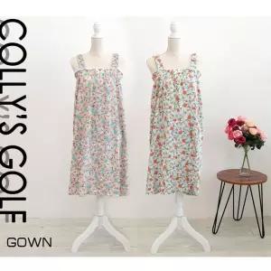 바스드레스 콜리스 샤워가운2 (택1) 실크 원피스 밴드형 목욕가운