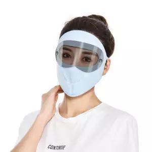 안면 마스크(블루) 여름 쿨링