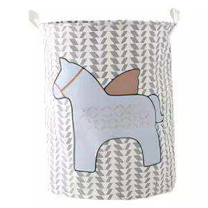 바스켓 (스카이) 접이식 린넨