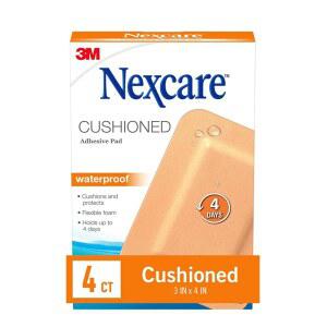 넥스케어 절대 방수 접착 거즈 패드 한 사이즈 4개입