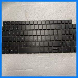Dell Latitude 3520 Vostro 3510 용 스페인어 백라이트 키보드 3520 5510 5515 7510 블랙 프레임