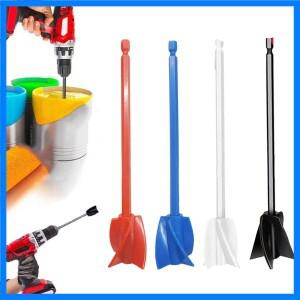 에폭시 믹서 스틱 페인트 교반봉 퍼티 시멘트 페인트 믹서 드릴 부착용 일관성 있는 액체 레진 헤드 교반기