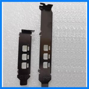 I/O IO 실드 배플 백 플레이트 NVIDIA P400 T400 그래픽 카드용 베젤 전체 절반 높이 블랭크