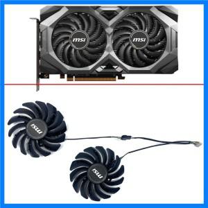 냉각 선풍기 냉각 선풍기 MSI RADEON RX 5600 5700 XT MECH OC 그래픽 비디오 카드 GPU 선풍기 87mm PLD092