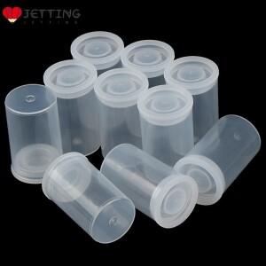 플라스틱 빈 병 롤 필름 케이스 상자 도장 낚시 미끼 캔 용기 10 개