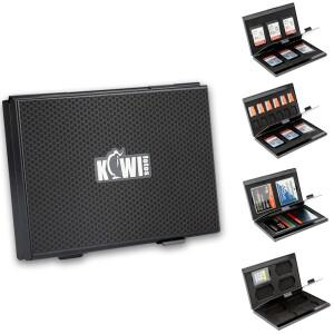 SD SDXC / CF XQD CFexpress Type-A Micro TF + 5 교환 가능 내부용 메모리 카드 케이스 지갑 홀더 정리함