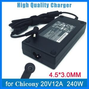 MSI Katana 17 B13VFK-622AU B13VFK 충전기 용 Chicony 20V 12A 240W AC 전원 어댑터 용 원본