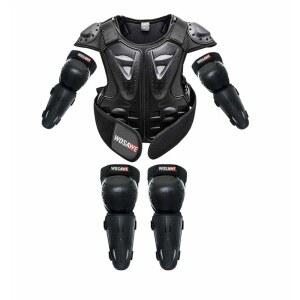 오토바이 보호대세트 바이크 보호구 풀세트여 싸이바이크 가슴 장갑 하체 장비 안전장비