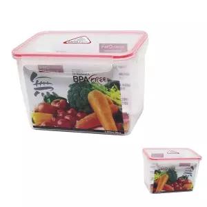 뮤 플라스틱 밀폐 반찬 직사각 용기 1P 2.8L 대형김치통 대용량