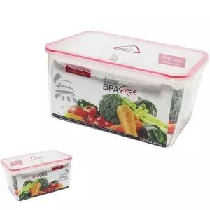 뮤 플라스틱 밀폐용기 직사각 반찬통 8L 대형김치통 대용량