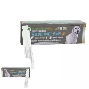 뮤 강아지 진드기퇴치제 산책 젤타입 벌레 외부기생충 해충방지젤 천연모기기피제 1P 3ml 대형견