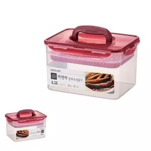 뮤 1P 숙성 락앤락김치통 오이지 포함 발효 누름판 장아찌 용기 4.5L