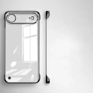 아이폰 호환 17프로맥스용 초슬림 프레임리스 케이스 에어 슬림 하드 충격 방지 범퍼 투명 커버 호환17 17