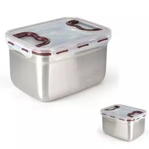 유바라 스텐 3호 보관 반찬통 김장통 김치통밀폐 세트 용기 7.4L